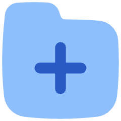 Folder Add Icon from Flex Flat Set