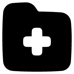 Folder Add Icon from Plump Solid Set