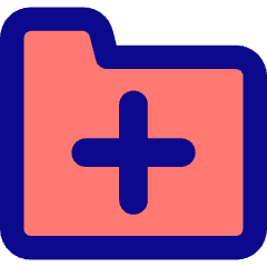 Folder Add Icon from Core Pop Set