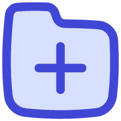 Folder Add Icon from Flex Duo Set