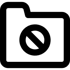 Folder Block Icon from Core Remix Set