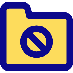 Folder Block Icon from Core Pop Set