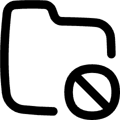 Folder Block Icon from Flex Line Set