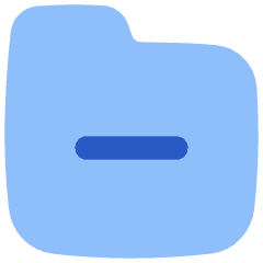 Folder Delete Icon from Flex Flat Set