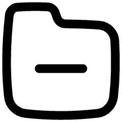 Folder Delete Icon from Flex Line Set