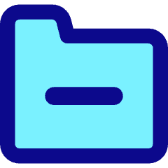 Folder Delete Icon from Core Pop Set