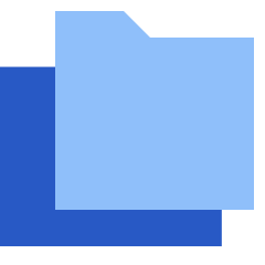 Folder Document Copy Duplicate Icon from Sharp Flat Set