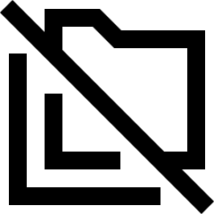 Folder Document Copy Duplicate Off Icon from Sharp Line Set