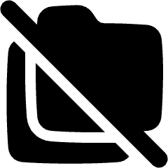 Folder Document Copy Duplicate Off Icon from Plump Solid Set