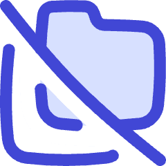 Folder Document Copy Duplicate Off Icon from Flex Duo Set
