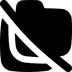 Folder Document Copy Duplicate Off Icon from Flex Solid Set