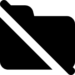 Folder Document Off Icon from Core Solid Set