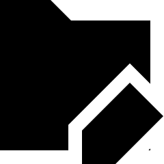 Folder Edit Icon from Sharp Solid Set