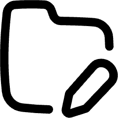 Folder Edit Icon from Flex Line Set