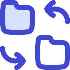 Folder Exchange Icon from Flex Duo Set