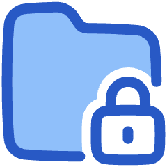 Folder Lock Icon from Plump Duo Set