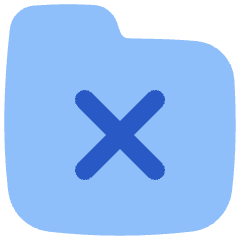 Folder Remove Icon from Flex Flat Set