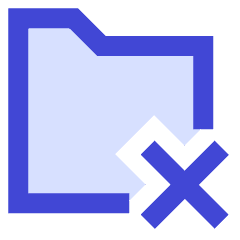Folder Remove Icon from Sharp Duo Set