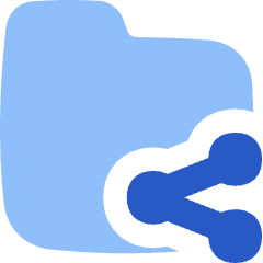 Folder Share Icon from Flex Flat Set