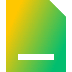 Footer Icon from Sharp Gradient Set