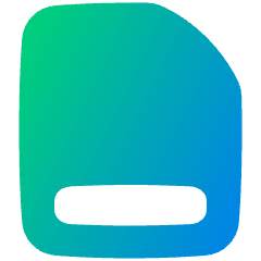 Footer Icon from Plump Gradient Set