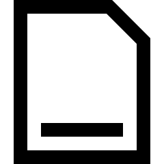 Footer Icon from Sharp Line Set