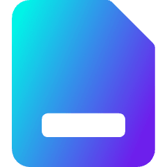Footer Icon from Core Gradient Set
