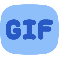 Gif Format Icon from Flex Flat Set