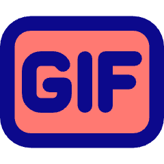 Gif Format Icon from Core Pop Set