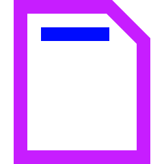Header Icon from Sharp Neon Set