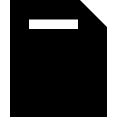 Header Icon from Sharp Solid Set