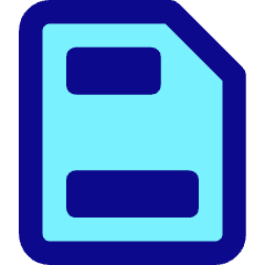 Header Footer Icon from Core Pop Set