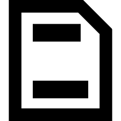 Header Footer Icon from Sharp Remix Set