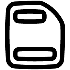Header Footer Icon from Plump Line Set