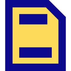 Header Footer Icon from Sharp Pop Set
