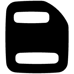 Header Footer Icon from Plump Solid Set