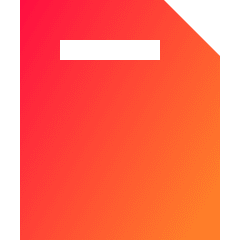 Header Icon from Sharp Gradient Set