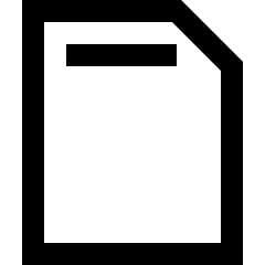 Header Icon from Sharp Line Set