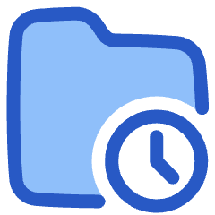 History Backup Folder Icon from Plump Duo Set