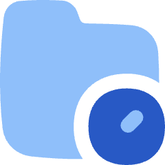 History Backup Folder Icon from Flex Flat Set