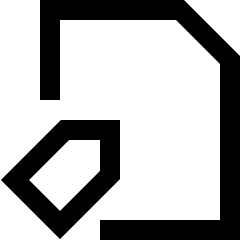 Label File Tag Icon from Sharp Line Set