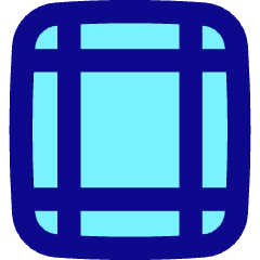 Margins Icon from Flex Pop Set