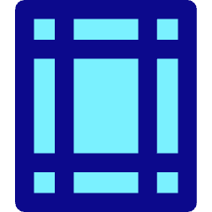 Margins Icon from Core Pop Set
