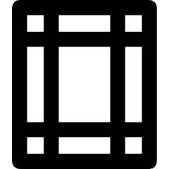 Margins Icon from Core Remix Set