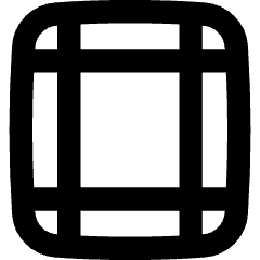 Margins Icon from Flex Remix Set