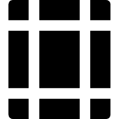Margins Icon from Core Solid Set