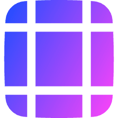 Margins Icon from Flex Gradient Set