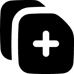 Merge PDF Icon from Flex Solid Set