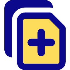 Merge PDF Icon from Core Pop Set