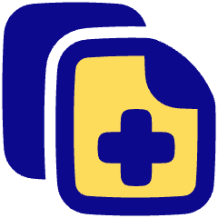 Merge PDF Icon from Plump Pop Set